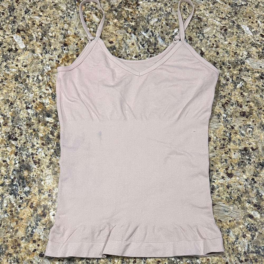 Skinnygirl Light Pink Shapewear Camisole Top